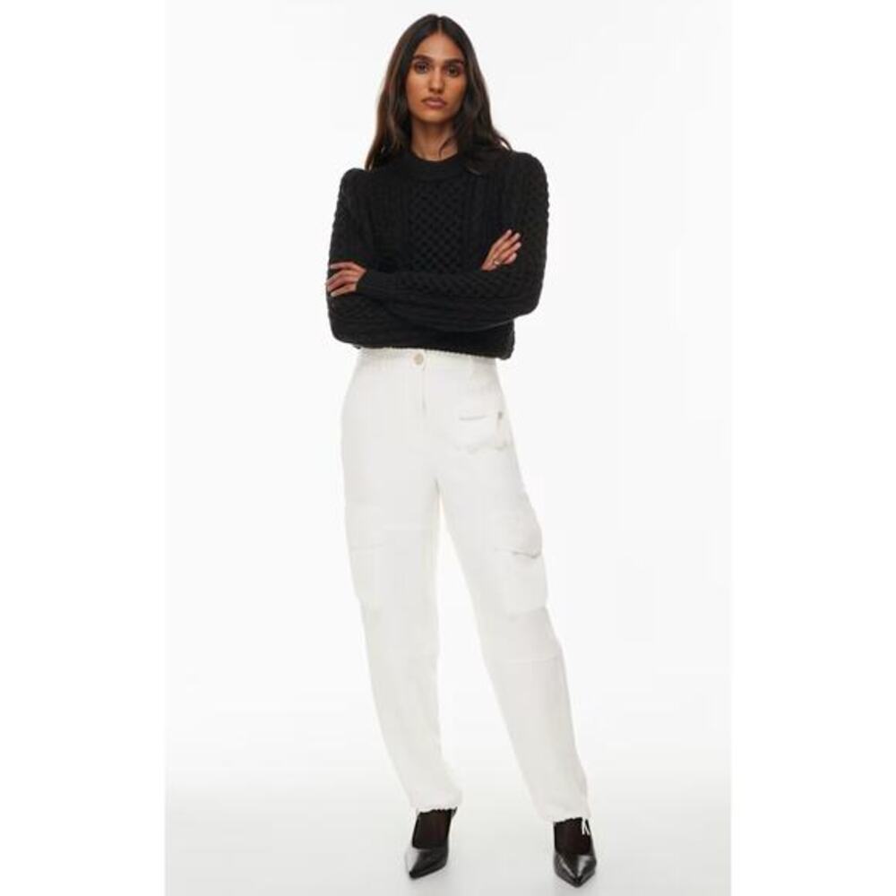 Wilfred light Birch‎ High-rise crepe cargo pants